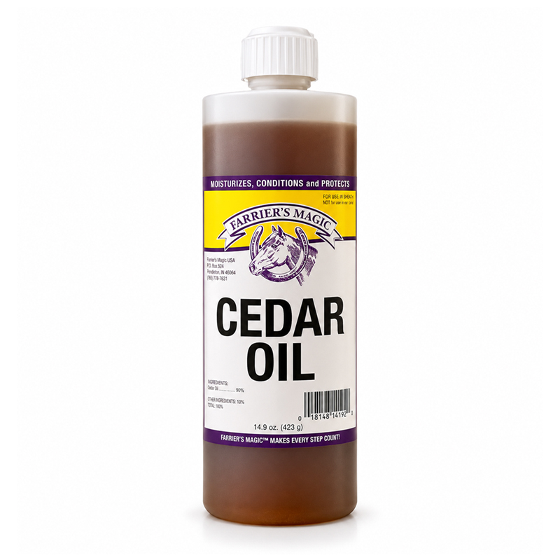 Cedar Oil (423 g) - Tintura 100% Olio di Cedro per Cavalli